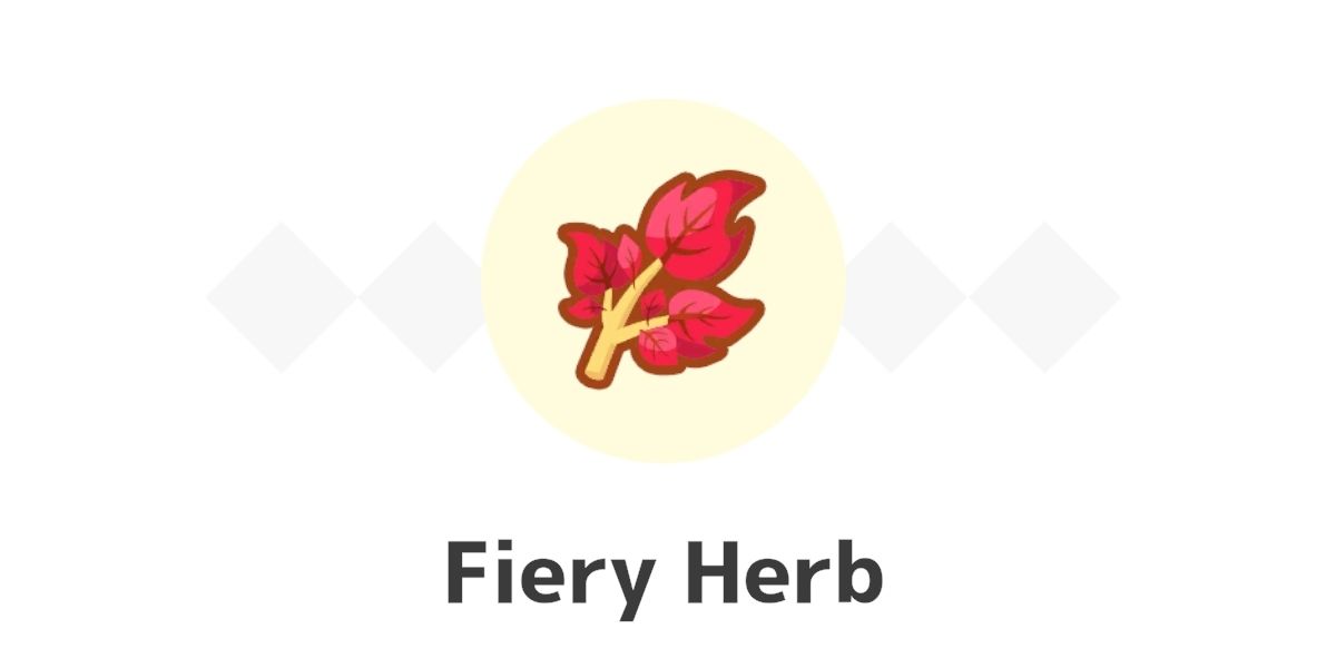 Pokemon sleep fiery herb how to get