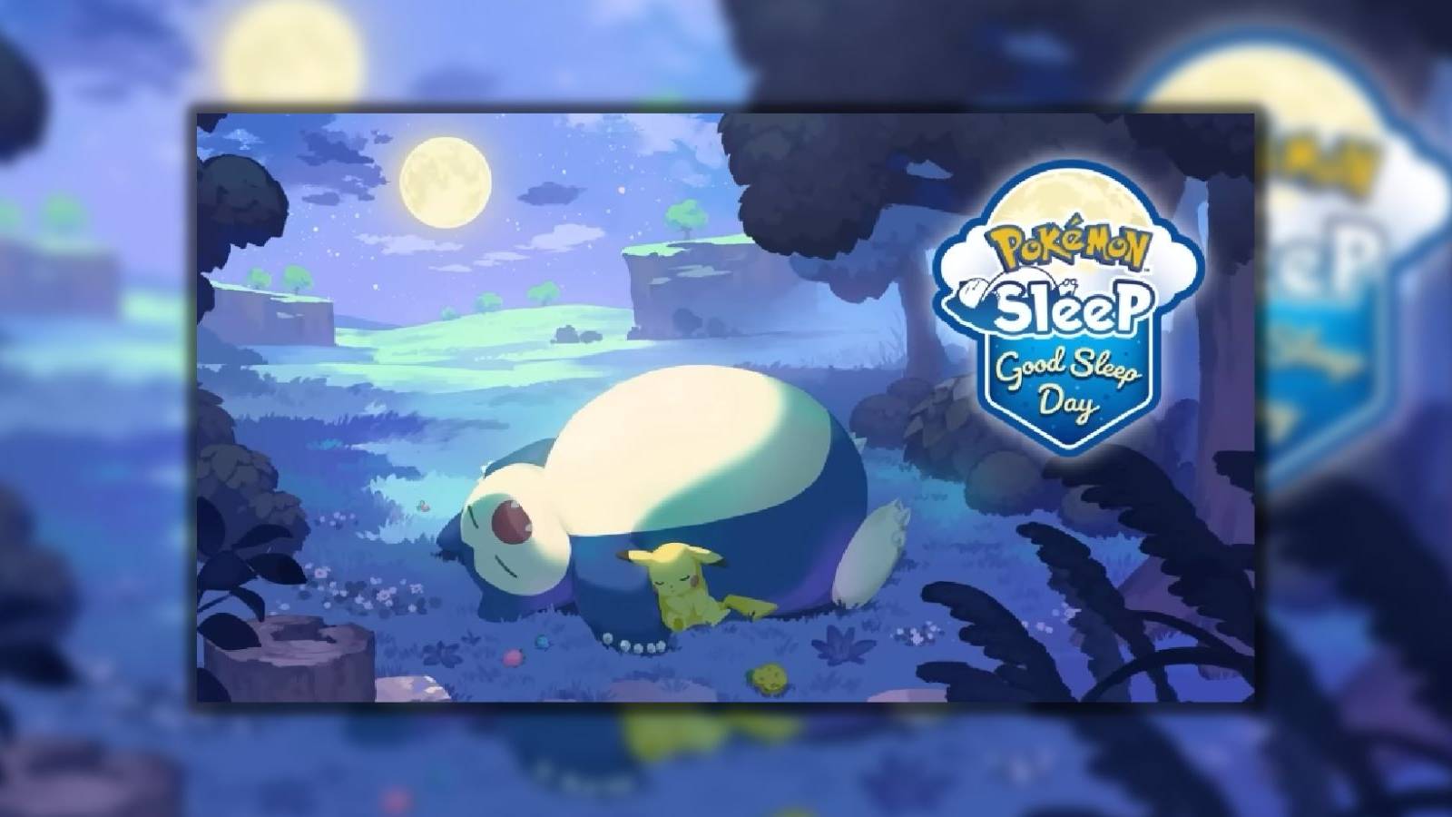 image showing pokemon sleep good sleep day event art.