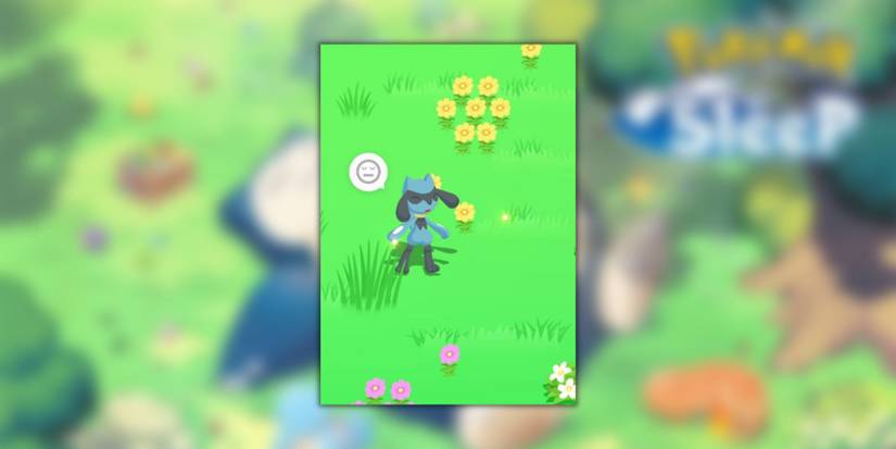 image showing pokemon happiness level in pokemon sleep.