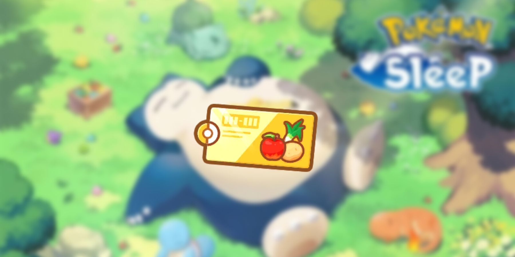 image showing an ingredient ticket in pokemon sleep.