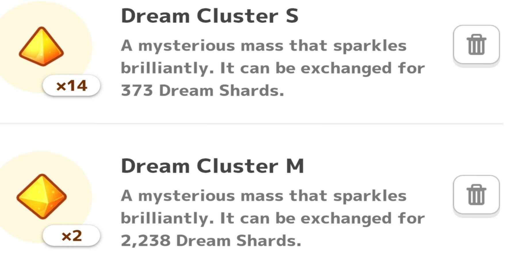 Pokemon sleep two types of dream clusters