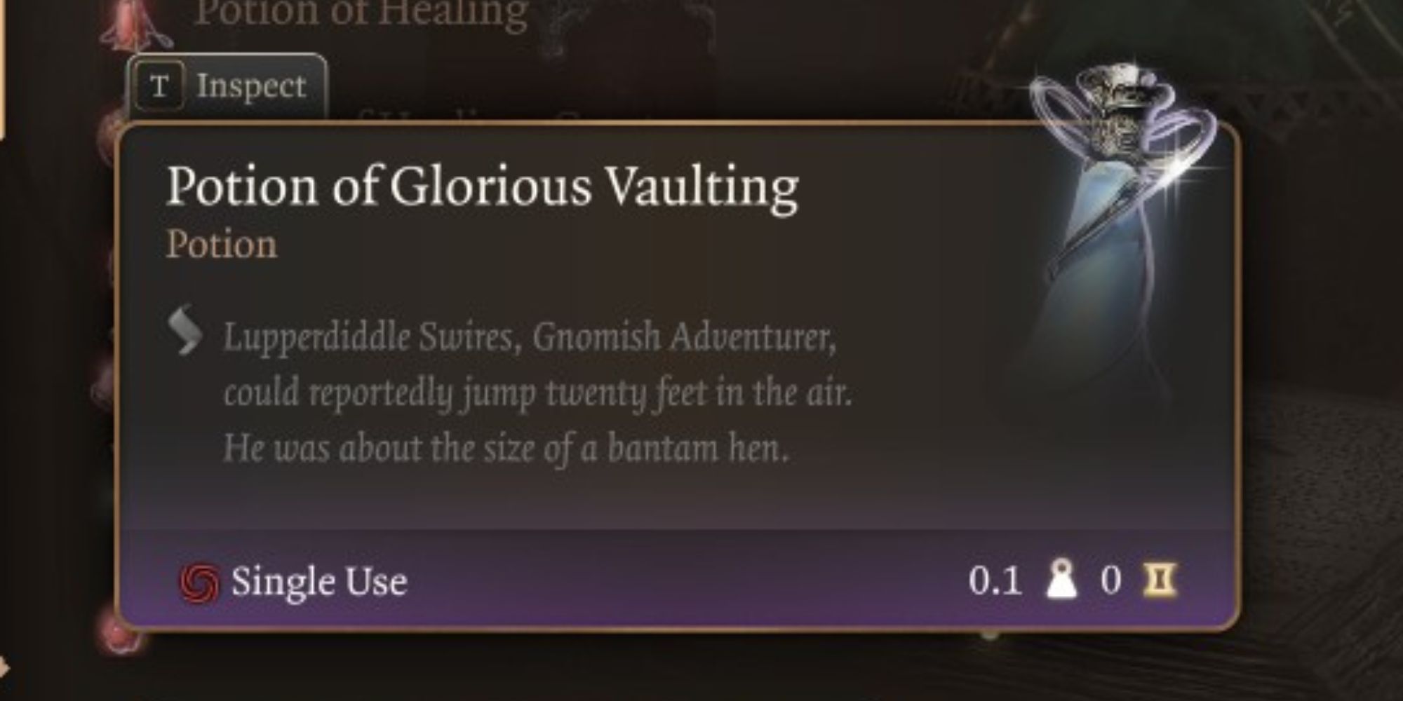 Potion of Glorious Vaulting in Baldur's Gate 3