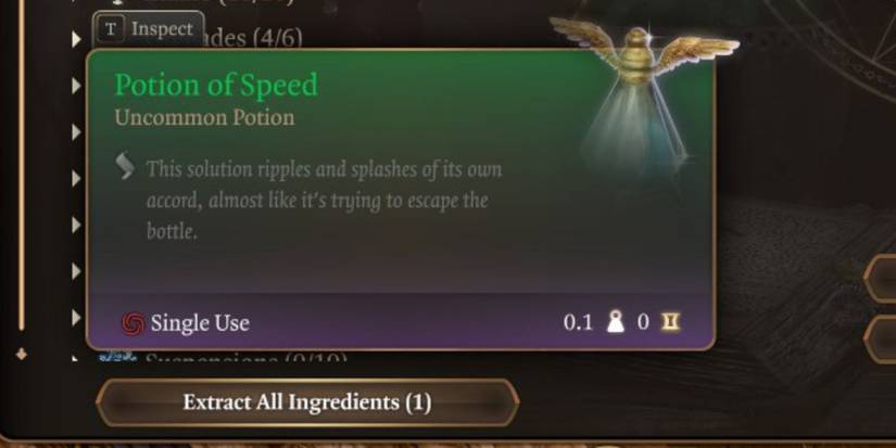 Potion of Speed in Baldur's Gate 3