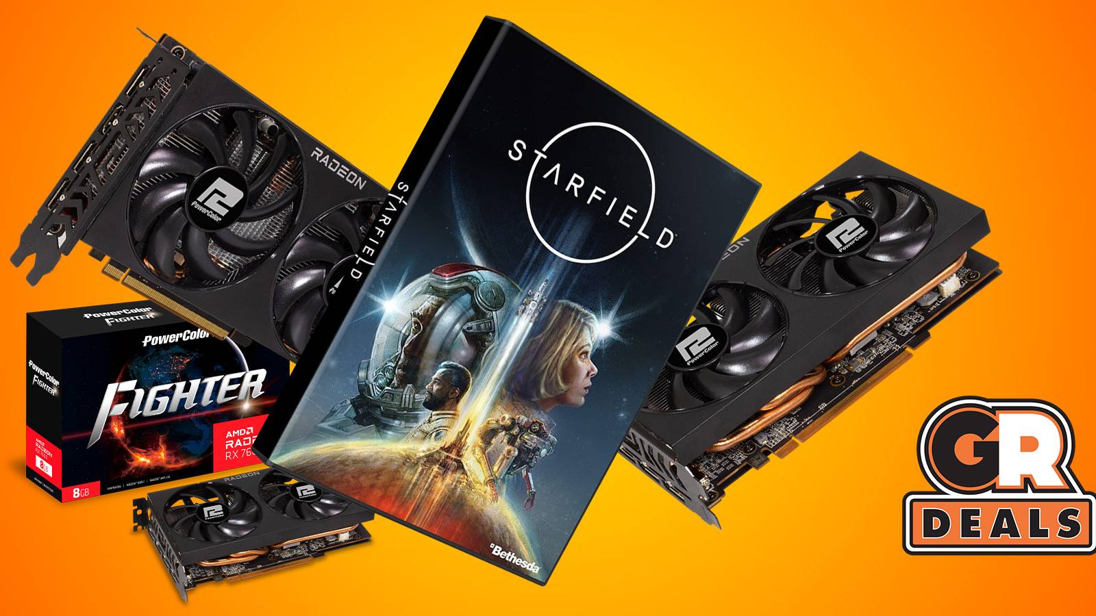 PowerColor AMD Radeon RX 7600 Listed For $230 At MicroCenter With Free Starfield 