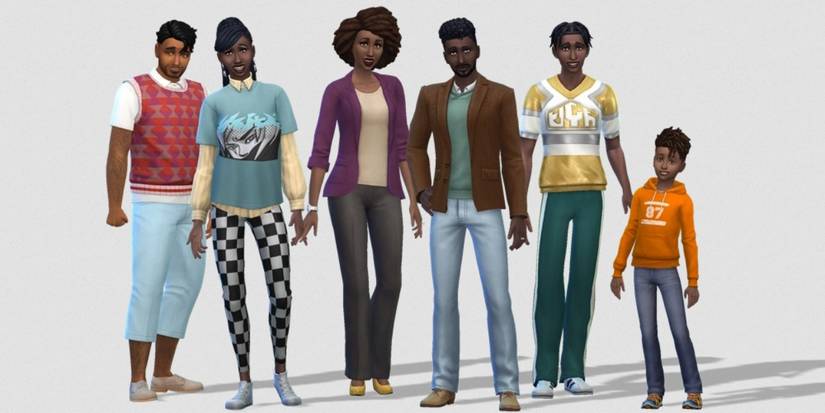 Price Family in The Sims 4