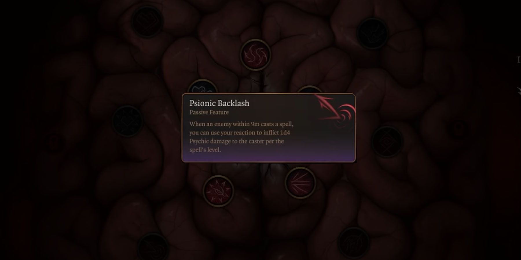 Psionic Backlash in Baldur's Gate 3