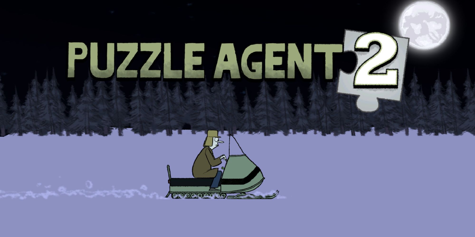 Title screen of Puzzle Agent 2