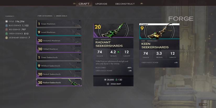 Radiant Stormshards in Immortals of Aveum