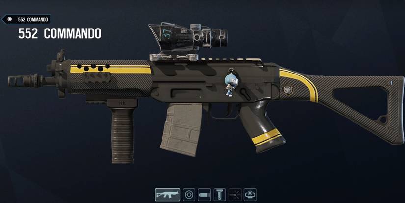 Rainbow Six Siege Best Assault Rifles 552 Commando