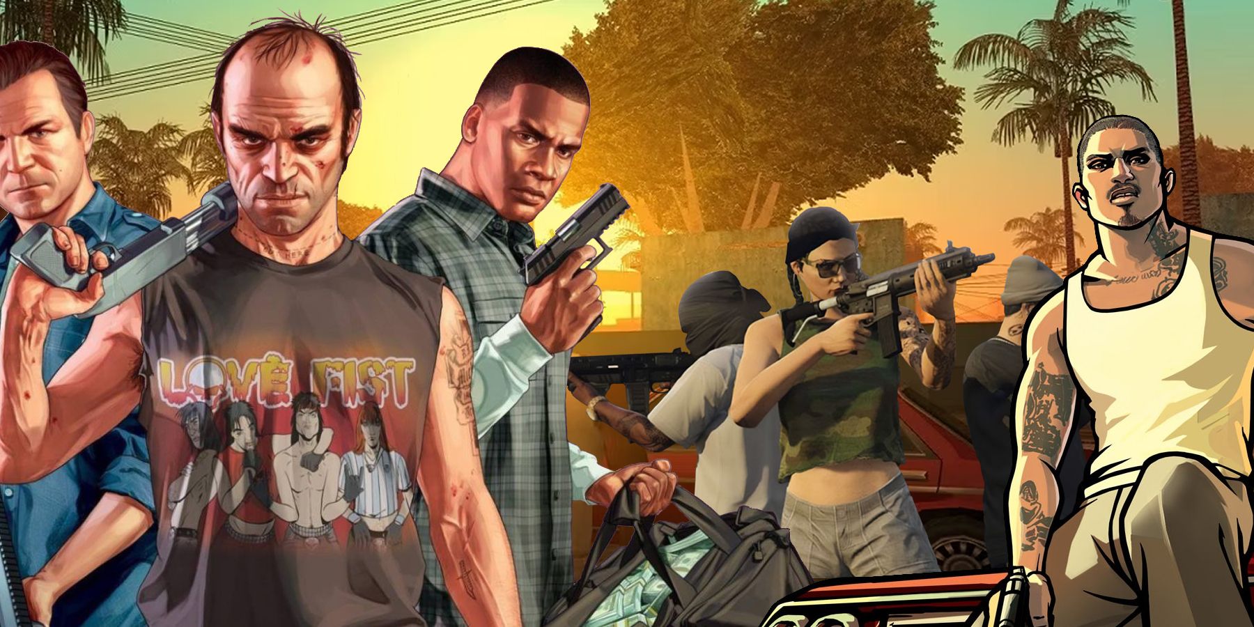 10 Times Rockstar Games Crossed Over With Each Other