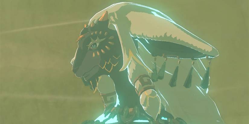 Rauru's ghost looking to the side