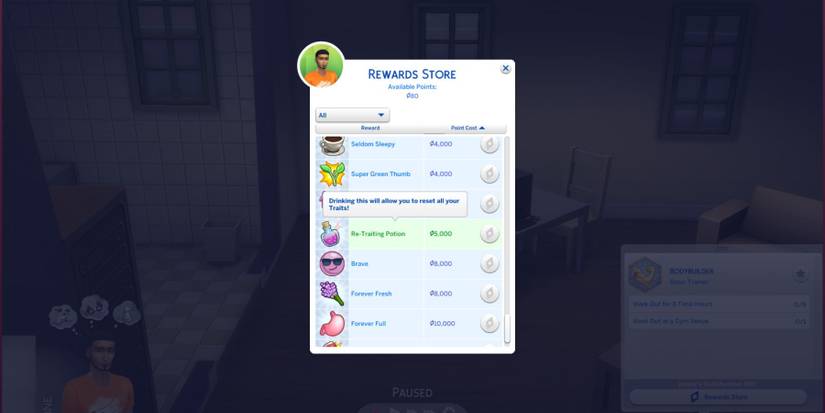 changing traits sims 4 with Re-Traiting Potion