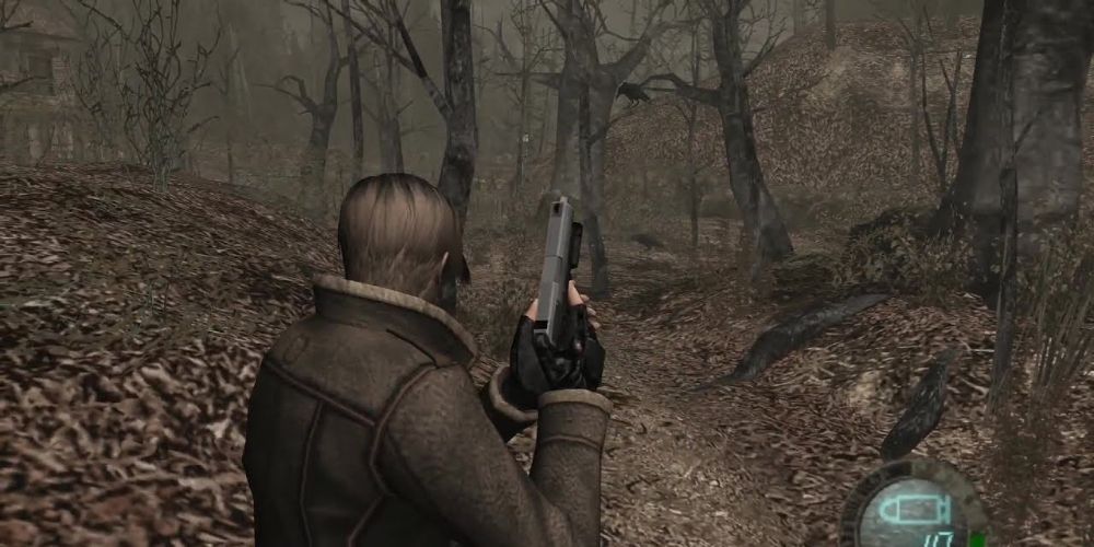 Leon Kennedy in Resident Evil 4 PS2