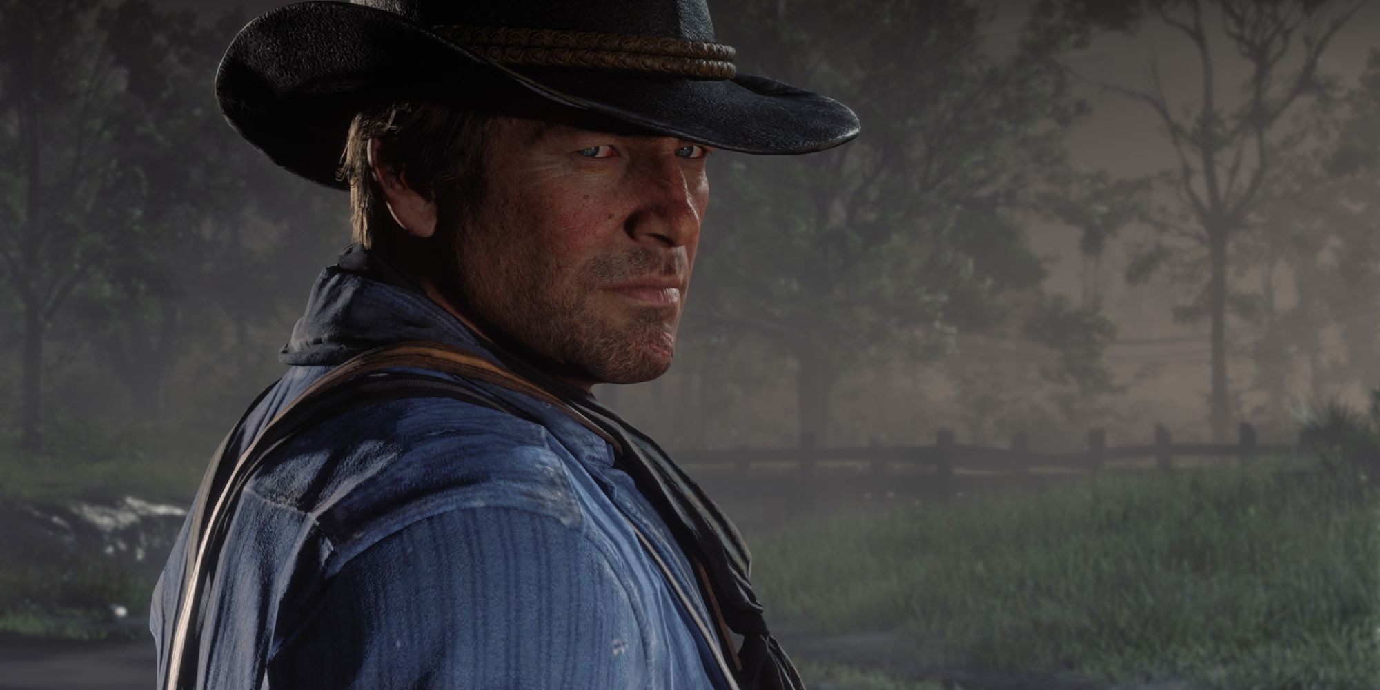 close up of Arthur Morgan in Red Dead Redemption 2