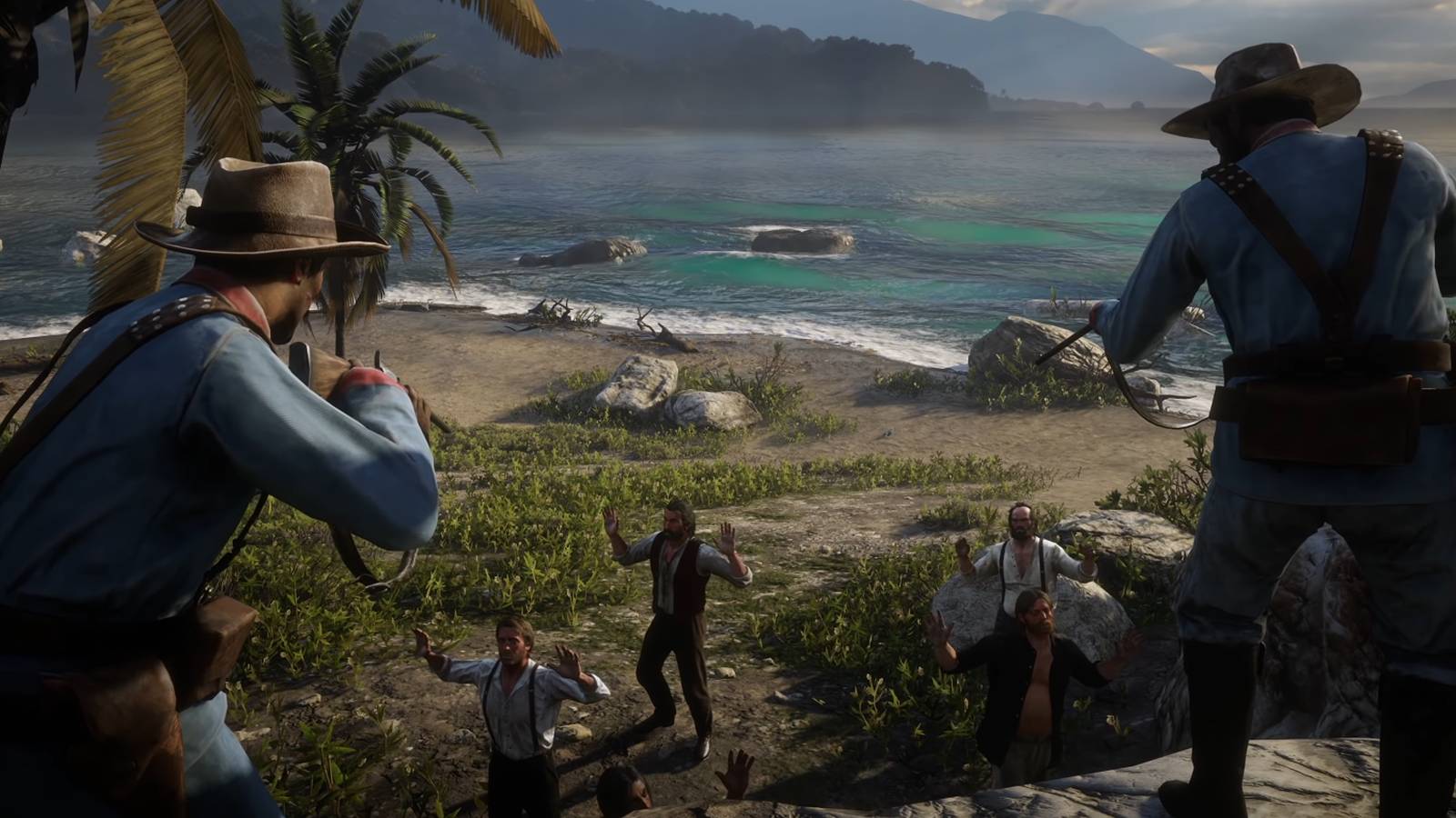 red dead redemption 2 pc launch trailer guarma