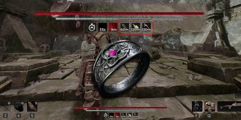 Remnant 2 - Feastmasters Signet Ring PNG Over Image Highlighting Multiple Concoctions Active