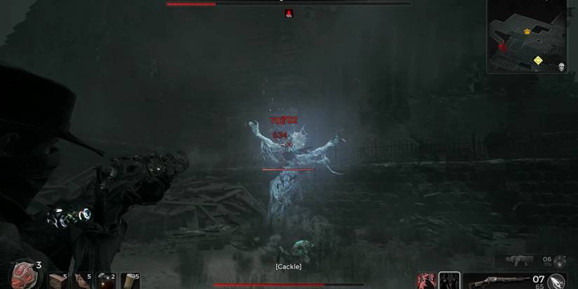 Shooting Nightweaver's heart in Remnant 2