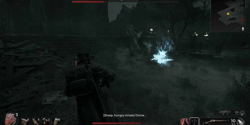 Phase 1 of the Nightweaver fight in Remnant 2 