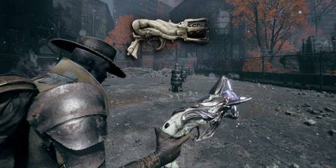 Remnant 2 - Reloading Rupture Cannon With Rupture Cannon PNG Overlaid On Top