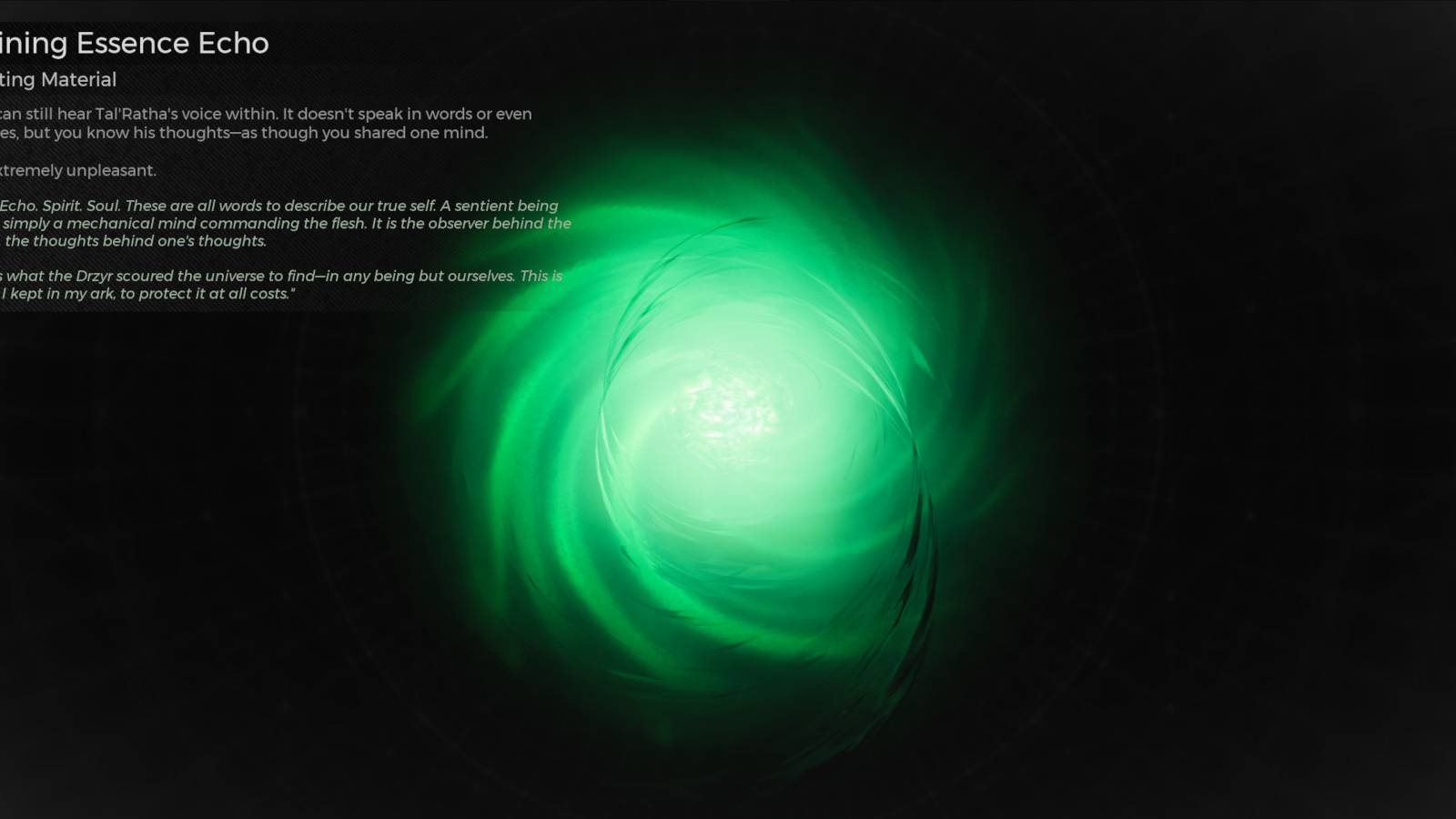 remnant 2 shining essence echo use