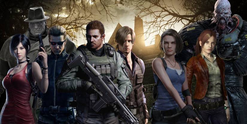 resident evil characters