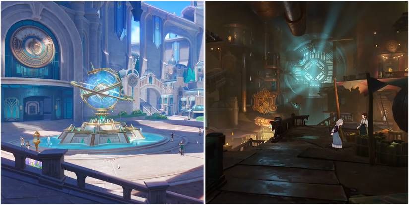 residential and lower district in genshin impact