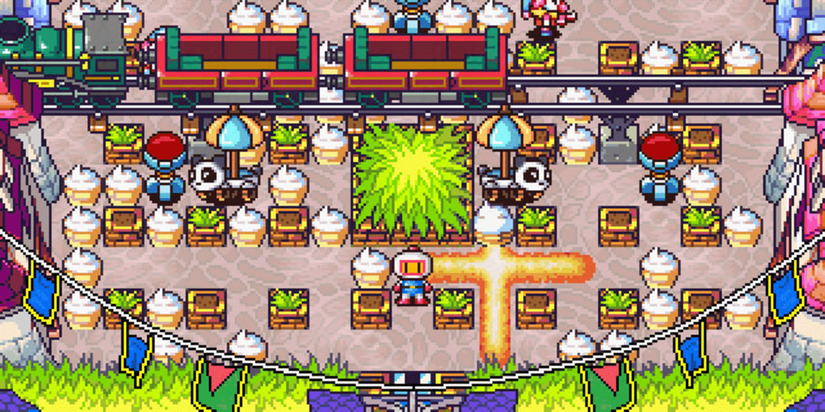 Saturn Bomberman gameplay