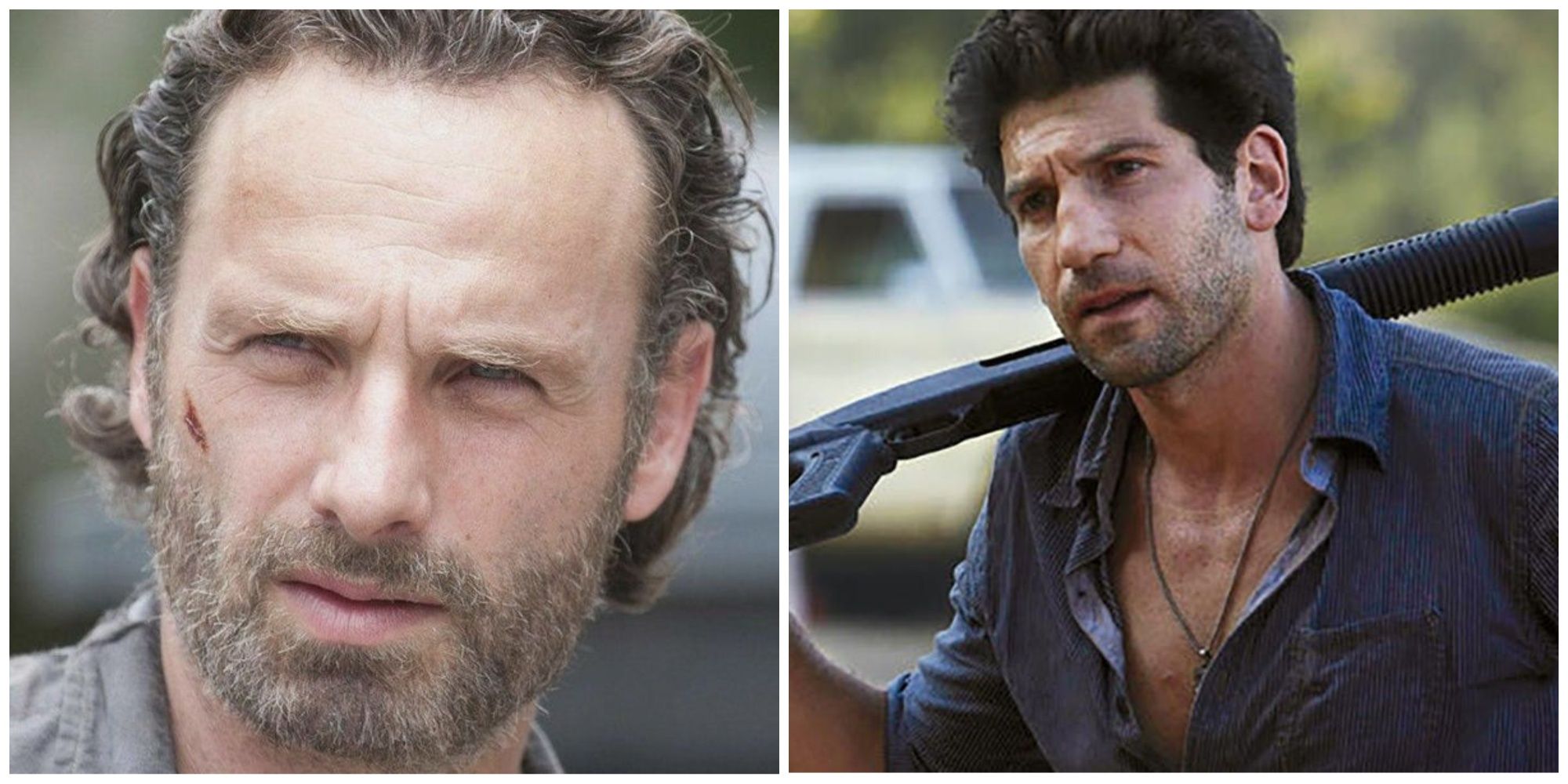 Rick and Shane in The Walking Dead
