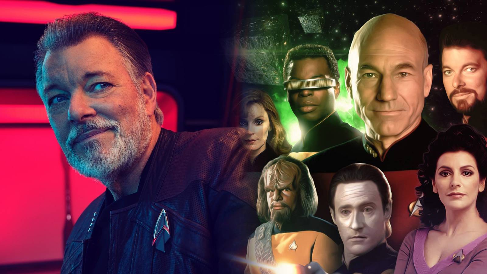 Star Trek Picard The Next Generation Jonathan Frakes William Riker