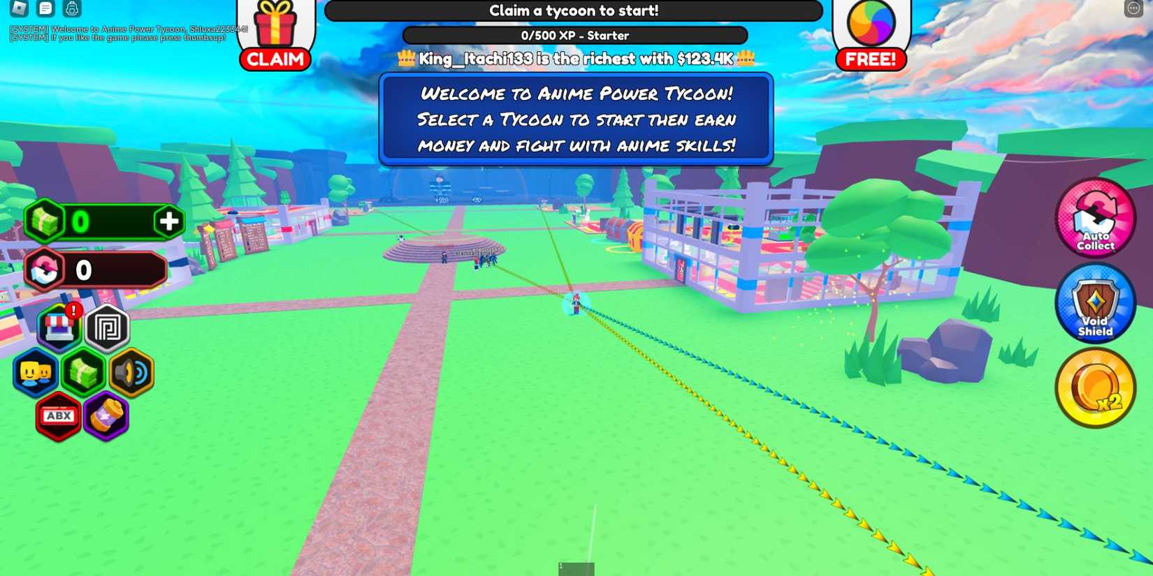 Roblox: Anime Power Tycoon Codes