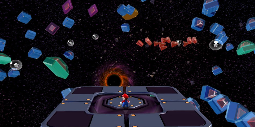 The Disappearing Path in Space Junk Galaxy