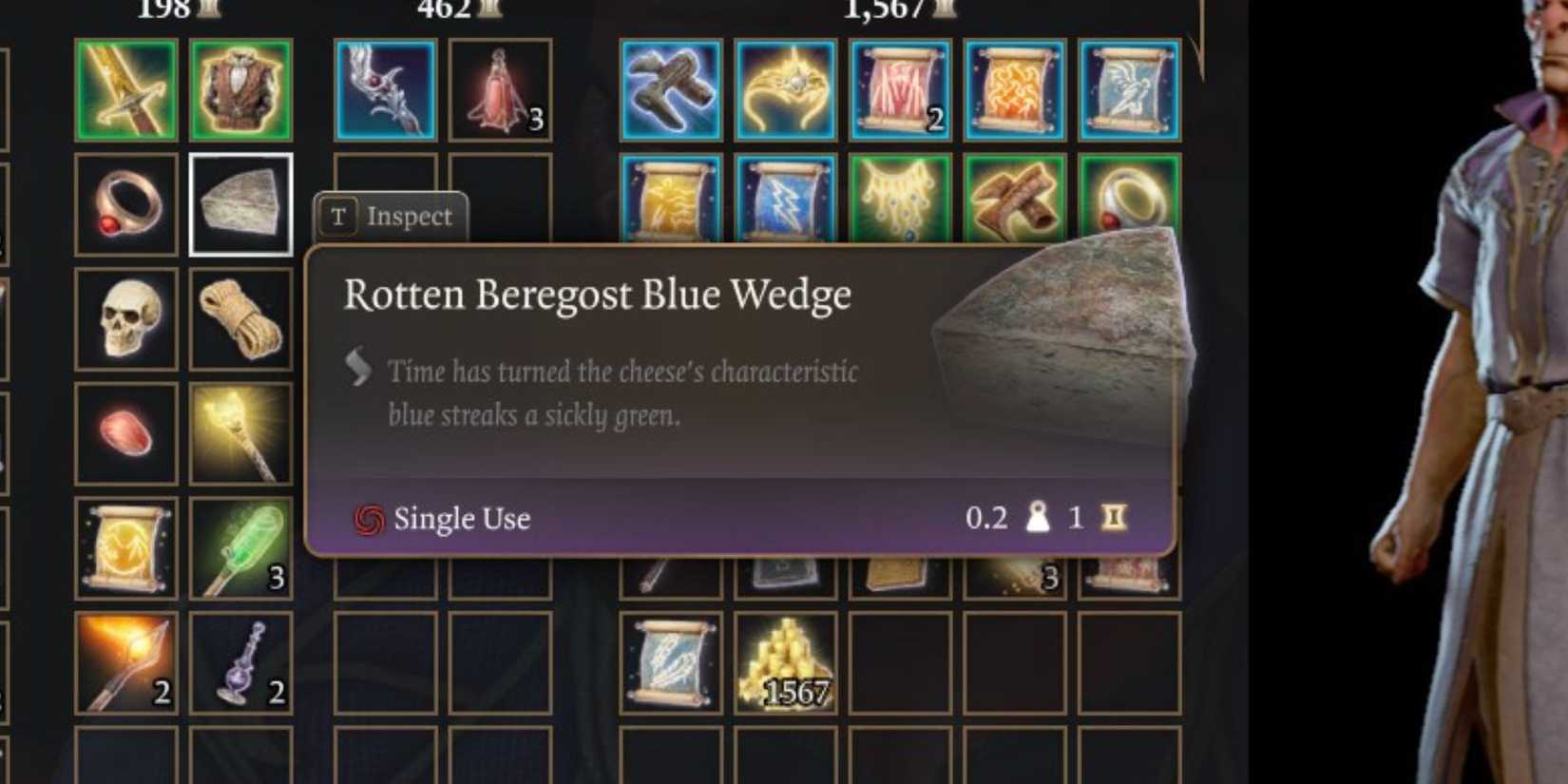 Rotten Cheese in Baldur's Gate 3