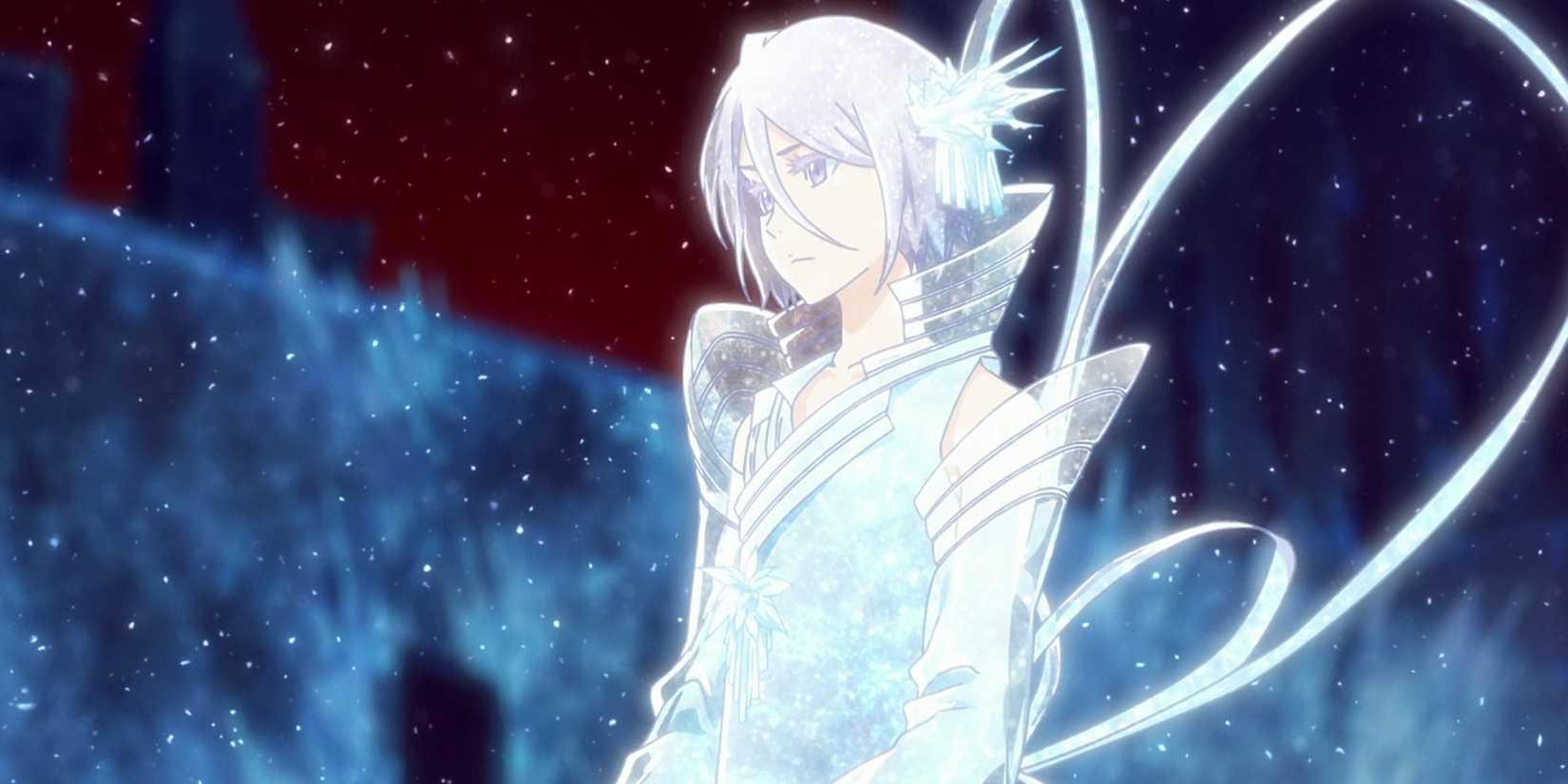 Rukia activating her Bankai Hakka no Togame against As Nodt in BLEACH Thousand-Year Blood War