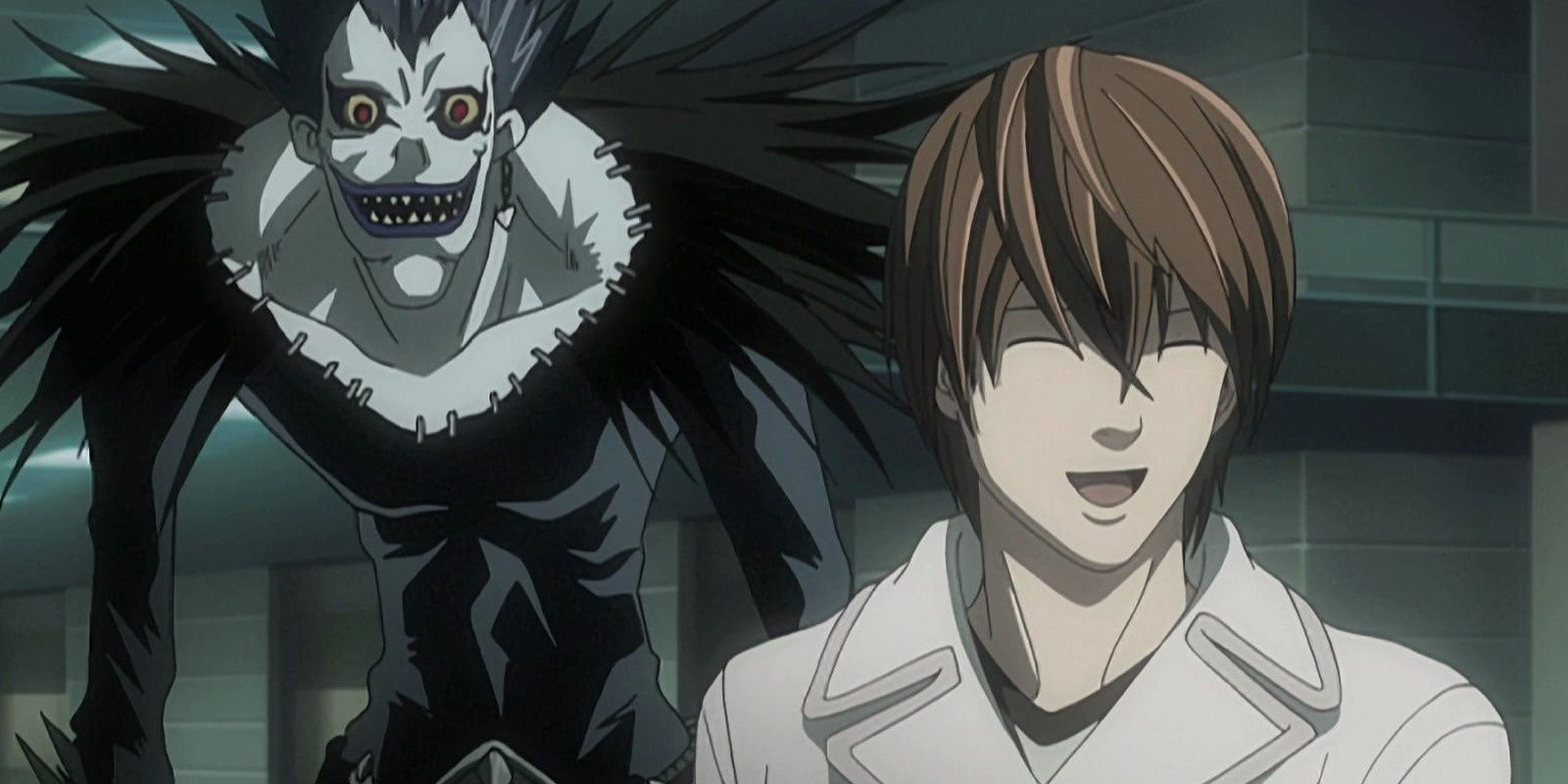 Ryuk and Light in Death Note