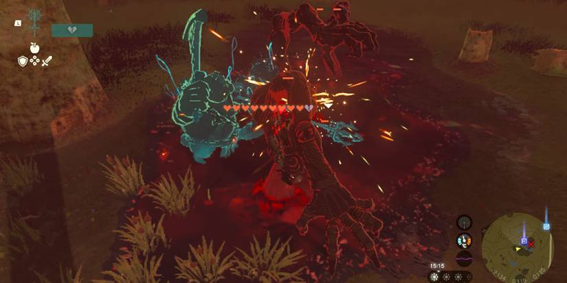 Sages attacking Gloom Hands