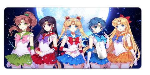 Sailor Scouts XL Mouse Pad