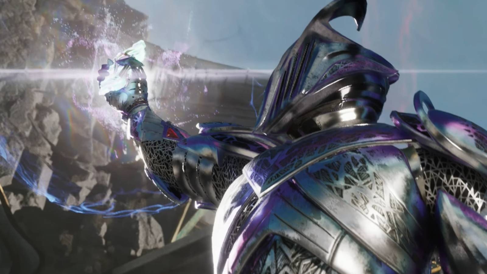 Sandrakk holding the Binding Stone at Nocea in Immortals of Aveum