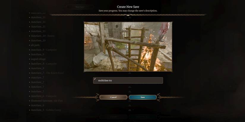 Saving before Multiclass