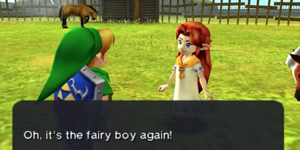 Malon Calling Link Fairy Boy