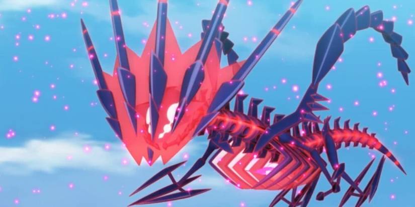 Eternatus Flying Through The Sky