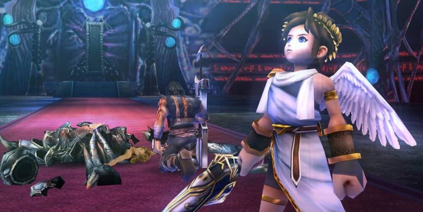 Pit Standing Next To His Companion Looking Up To The Sky