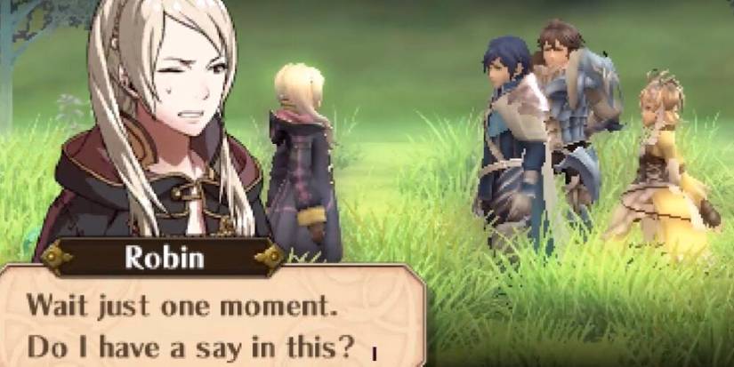 Robin Speaking To Chrom, Frederick, and Lissa 