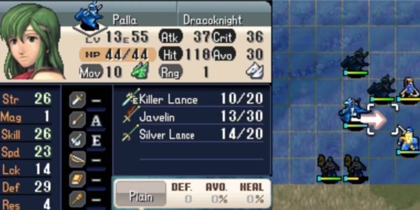 Palla Being Deployed Into Combat