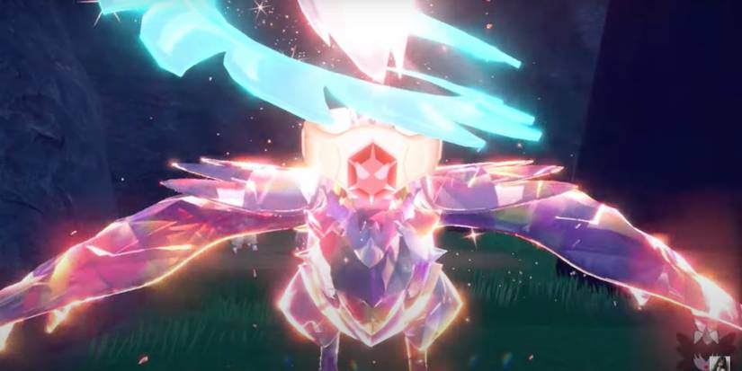 Tera Corviknight in the wild in Pokemon