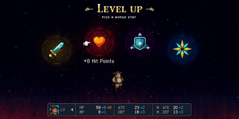 Sea of Stars - Garl with extra points in HP