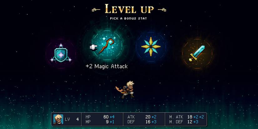Sea of Stars - Zale with extra points in Magic attack