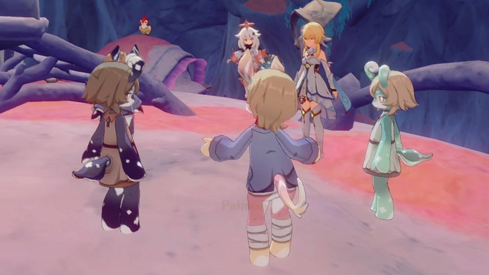 serene Birthday Poissonchant Pie Genshin Impact