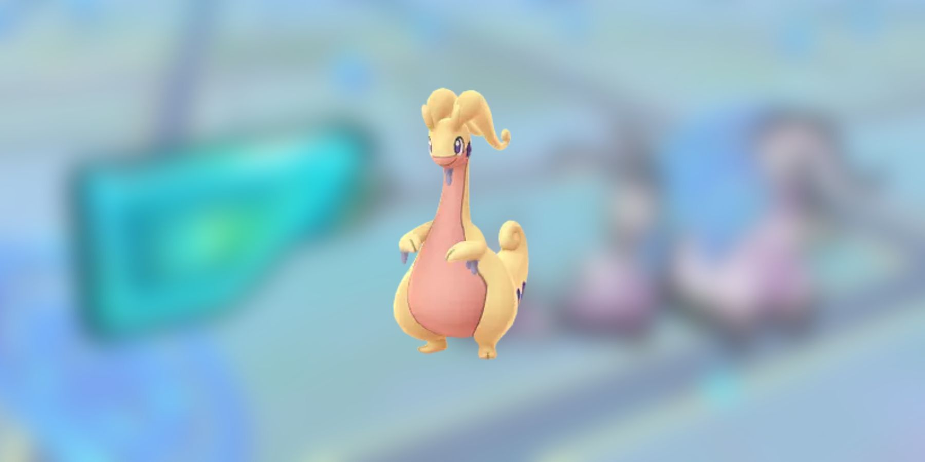 image showing shiny goodra in pokemon go.