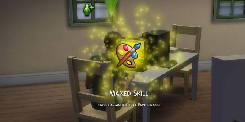 maxed painting skill sims 4