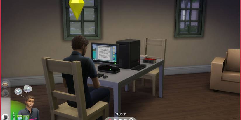 how to get out of first person in sims 4